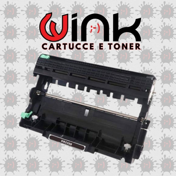 DR-2200 12K - Tamburo di ricambio Compatibile per Brother HL 2240D,2250DN MFC-7360 12K DR-2200