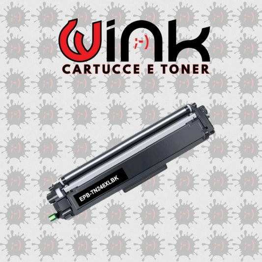 TN248XLBK 3K – Toner di ricambio Black Alta Capacità XL Premium  per Brother DCP L3560CDW, HL L3220CW, MFC L3740CDWE. Stampa fino a 3.000 pagine al 5% di copertura.