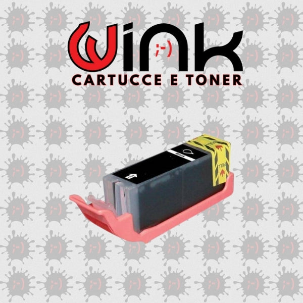 525BK 19ml - Cartuccia inkjet Compatibile Nero CON CHIP per Canon Pixma IP 4850, MG 5150, MG 5250, MG 6150, MG 8150. Compatibile con 4529B001. Codice Cartuccia PGI - 525BK.