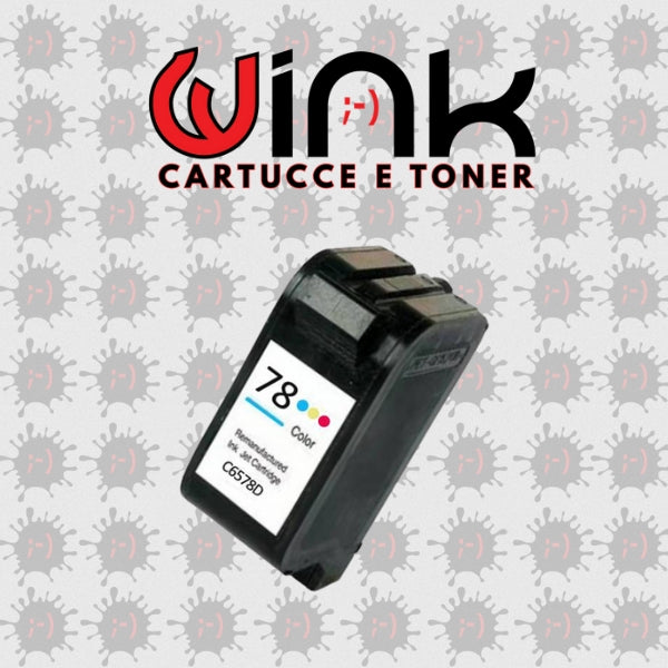 C6578A- 40,5ml Cartuccia Rigenerata HP Desk Jet 930C/940C/959C-Colore