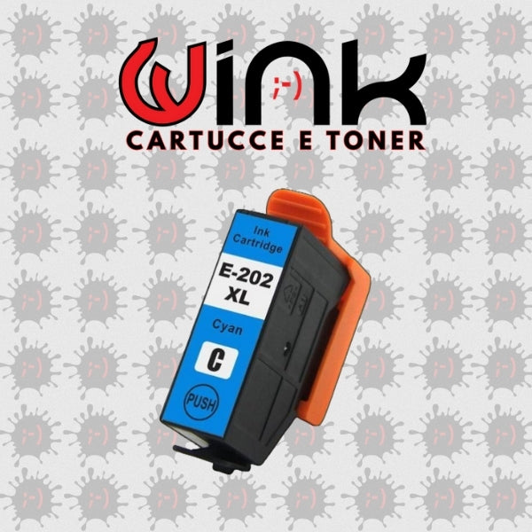 202XLC 13ML- CIANO COMPATIBILE per Epson MULTIFUNZIONE EXPRESSION PREMIUM XP6000 - XP6005. Compatibile con C13T02H24020