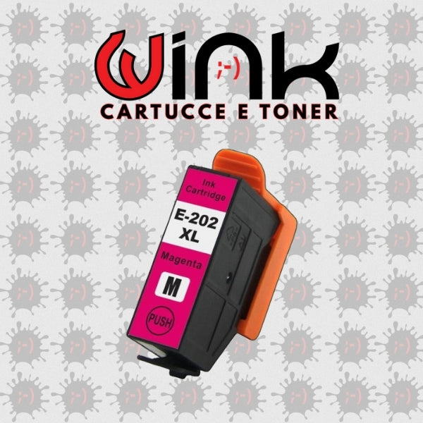 202XLM 13ML- MAGENTA COMPATIBILE per Epson MULTIFUNZIONE EXPRESSION PREMIUM XP6000 - XP6005. Compatibile con C13T02H34020