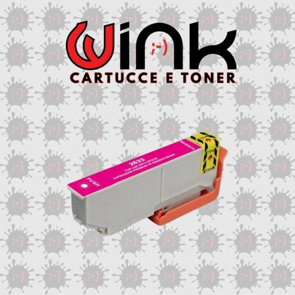 T2633 10ML - MAGENTA Compatibile for XP600,XP605,XP700,XP800#26XL