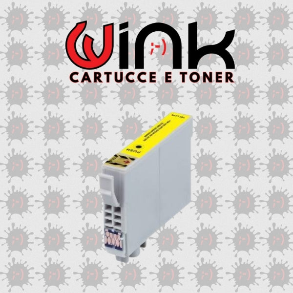 T2714 10,4 ml GIALLO COMPATIBILE PER EPSON WF3620 WF3640 WF7110 WF7610 WF7620 27XL 2714 2704