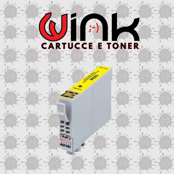 T1634 10ml -CARTUCCIA GIALLO COMPATIBILE INCHIOSTRO PER WORKFORCE WF 2010/25101PZ