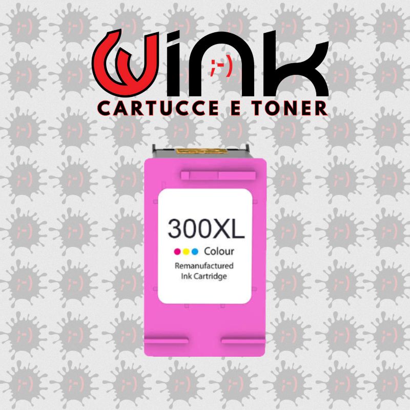 HP300XLC - 20ml Cartuccia/Testina Colori di Ricambio "Mostra Livelli Inchiostro" Compatibile con HP: Deskjet D 2560, F 4280, F 4224 AIO, F 4210 AIO, F 4272 AIO. Compatibile con CC644EE.