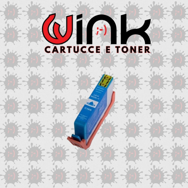 903XLC 10ML- Cartuccia inkjet di ricambio Ciano per HP Officejet 6950 All in One, PRO 6960 All in One, PRO 6970 All in One. Compatibile con T6M15AE. Codice Cartuccia 903XL - BK.