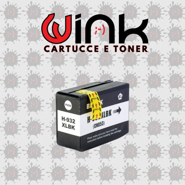 932XL 35ML - Compatibile Black per HP 6100,H611A,6700,6600,H711A,7110.#CN053AE