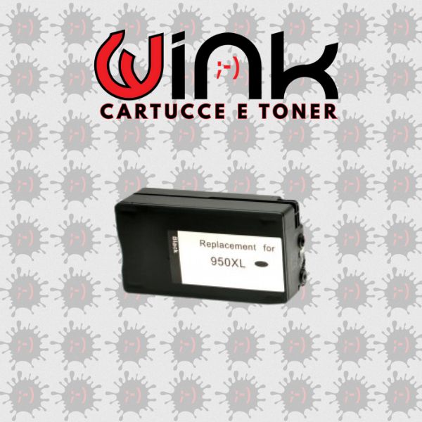 950XL 50ml - Cartuccia inkjet Compatibile Nero per HP Officejet PRO8100, 251DW. Compatibile con CN045AE. Codice Cartuccia 950XL.