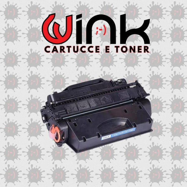 CE505X 6.5K - Toner rigenerato Nero con chip in dotazione per HP Laserjet P 2055D, P 2055 DN, P 2050, P2055.HPCF280X- LASERJET PRO M401DN, M401DW, M401D, M401DNE, M401N, M401A, MFP M425DW, MFP M425DN Stampa fino a 6.500 pagine al 5% di copertura.