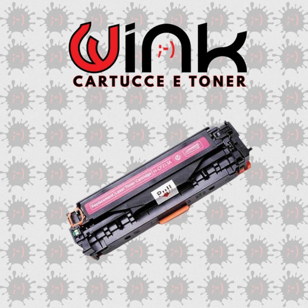 CF212A 1.8K- 131X - Toner di Ricambio Magenta con chip in dotazione per HP Pro 200 color M251nw,M251MFP ,M276nw 1.8 #131A
