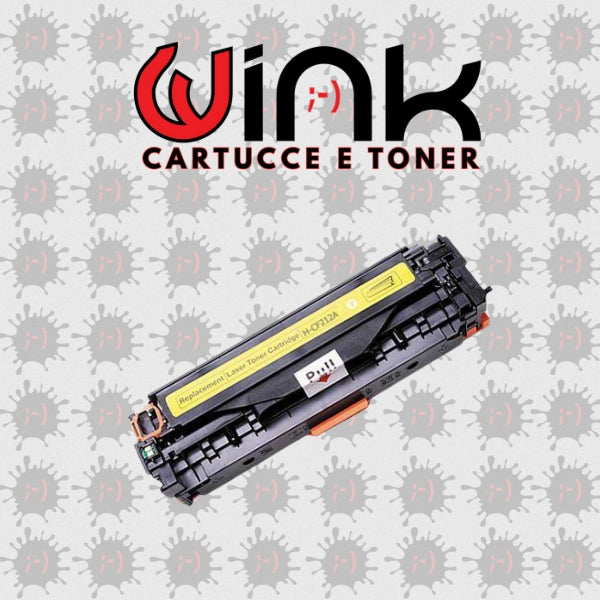CF213A 1.8K- 131X - Toner di Ricambio Yellow con chip in dotazione per HP Pro 200 color M251nw,M251MFP ,M276nw 1.8 #131A