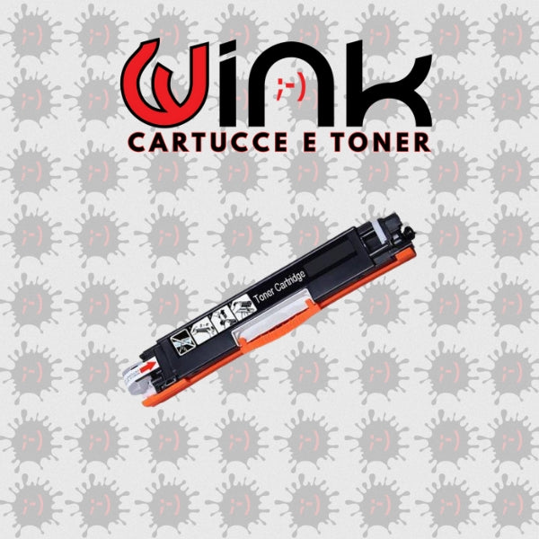 CF350A - 130A - Toner rigenerato Nero con chip in dotazione per HP Laserjet Pro Color M176N, M177FW. Stampa fino a 1.300 pagine al 5% di copertura.
