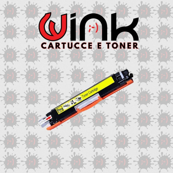 CF352A - 132A - Toner rigenerato GIALLO con chip in dotazione per HP Laserjet Pro Color M176N, M177FW. Stampa fino a 1.000 pagine al 5% di copertura.