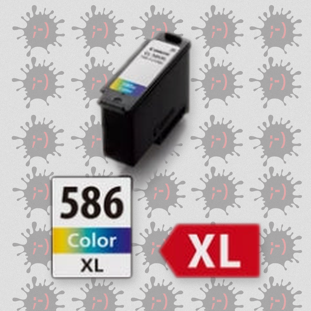 CL-586XL 14ml CARTUCCIA ORIGINALE COLORI Standard per Canon PIXMA TS7650i, Canon PIXMA TS7750i. Compatibile con 6226C001