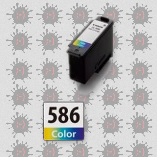 CL-586 10ml CARTUCCIA ORIGINALE COLORI Standard per Canon PIXMA TS7650i, Canon PIXMA TS7750i. Compatibile con 6227C001. 