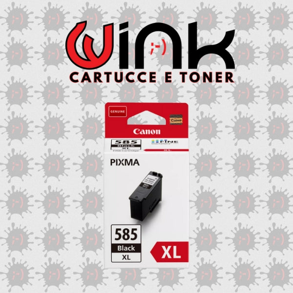 PG-585XL 10ml CARTUCCIA ORIGINALE XL per Canon PIXMA TS7650i, Canon PIXMA TS7750i. Compatibile con 6204C001. Codice cartuccia: PG-585XL. 300 pagine 5% di copertura.
