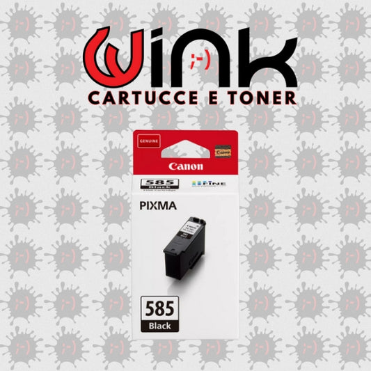 PG-585 7ml CARTUCCIA ORIGINALE NERO Standard per Canon PIXMA TS7650i, Canon PIXMA TS7750i. Compatibile con 6205C001. Codice cartuccia: PG-585. 180 pagine 5% di copertura.
