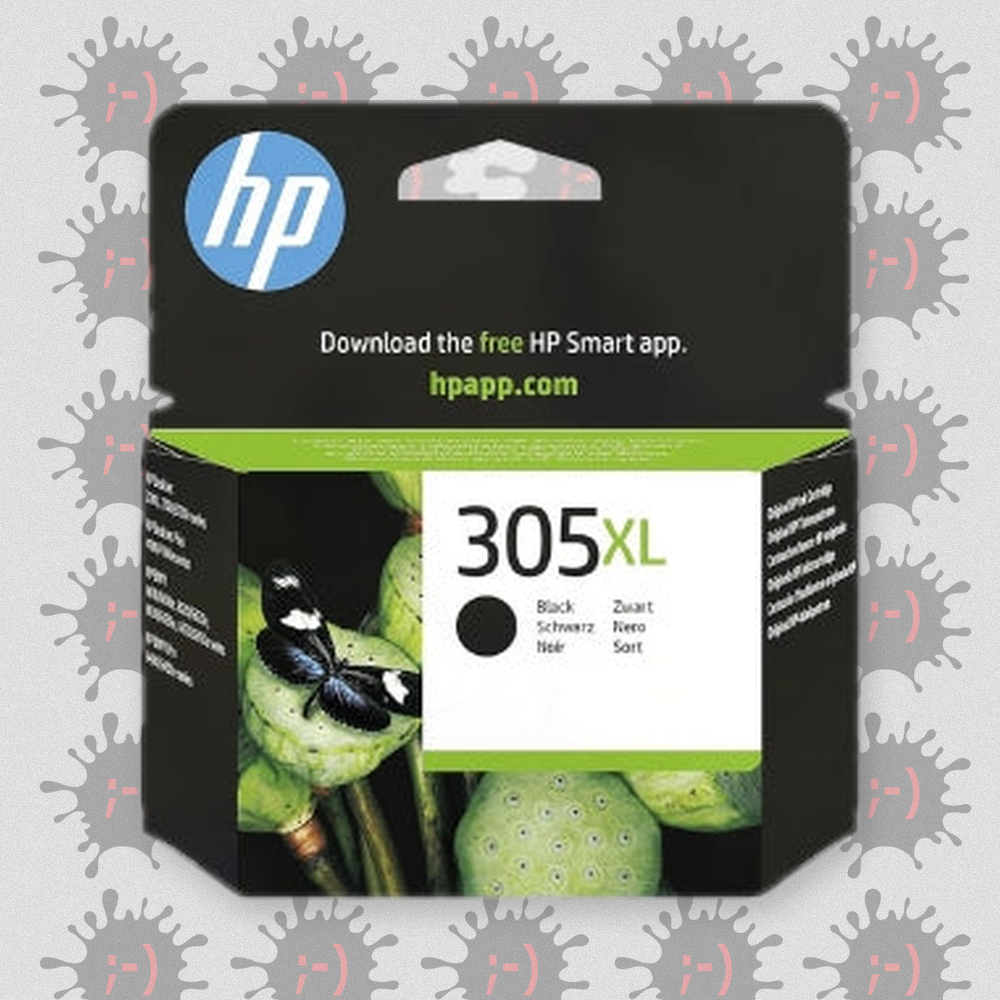 HP305XLBK 5ML – Cartuccia inkjet nero Originale, per stampanti HP DESKJET 1255, DESKJET PLUS 4140 AIO, ENVY 6052 AIO, EN