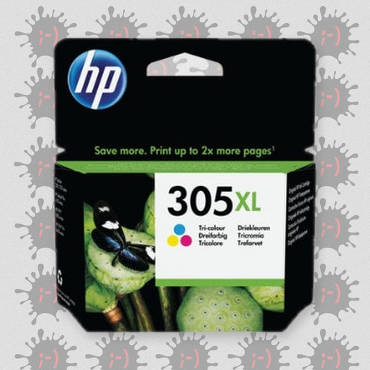 HP305XLCOL 4,5ML – Cartuccia inkjet COLORI Originale, per stampanti HP DESKJET 1255, DESKJET PLUS 4140 AIO, ENVY 6052 AI
