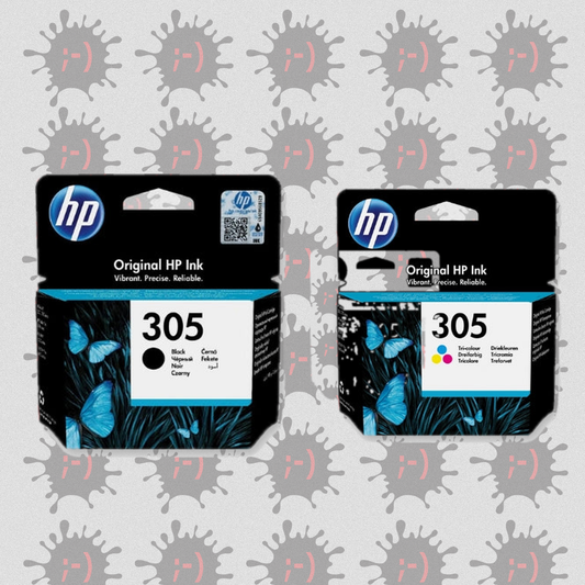 Twin Pack HP 305 Nero + Colore Originale – 1,8 ml + 1,8 ml