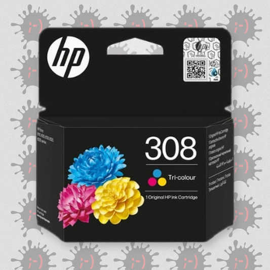 HP308 2ml- Cartuccia inkjet Colore Originale, HP 7FP20UE Cartuccia Inchiostro Originale 308 neroper stampanti HP ENVY 61