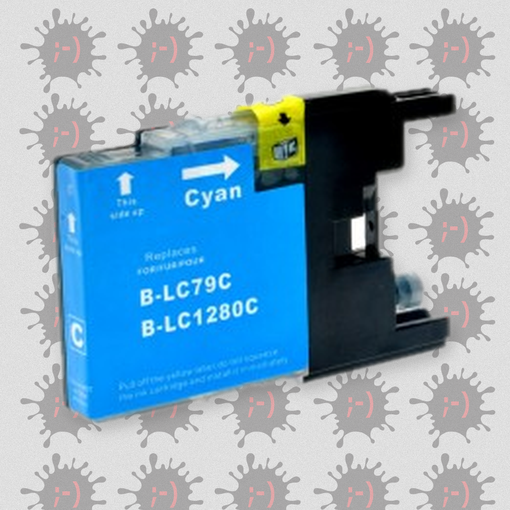 LC1240C 10ml - Cartuccia inkjet Compatibile Ciano per Brother Mfc J6510DW, J6910DW, J430W, J625DW, J825DW. Compatibile c