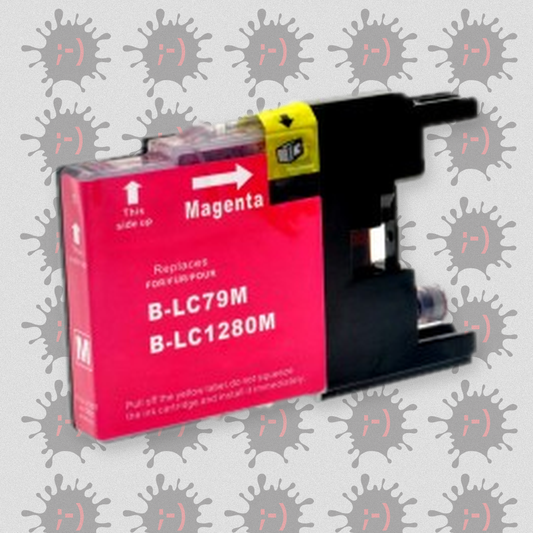 LC1240M 10ml - Cartuccia inkjet Compatibile Magenta per Brother Mfc J6510DW, J6910DW, J430W, J625DW, J825DW. Compatibile
