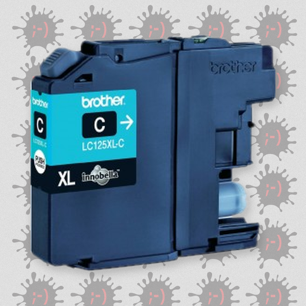 LC125C 16ML CIANO Com for Brother DCP-J4110W,MFC-J4410,J4510,J4610,J4710D