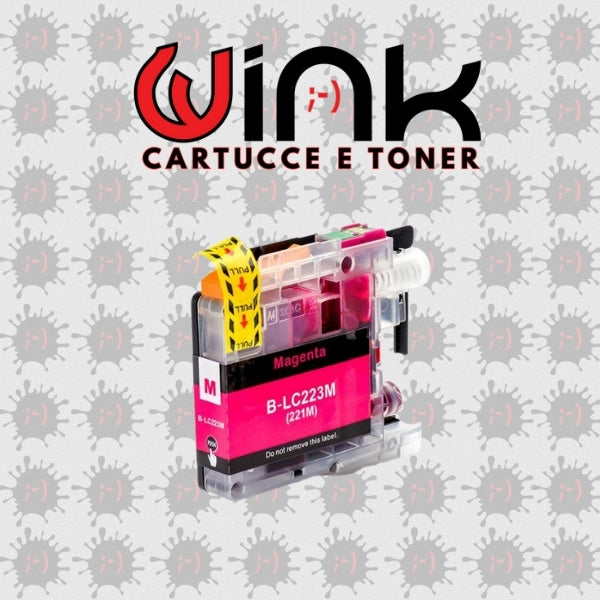 LC223M 10ML MAGENTA Compatibile J4620, 4420,J4625,J5625,J4120,J5320,J5720- 1K