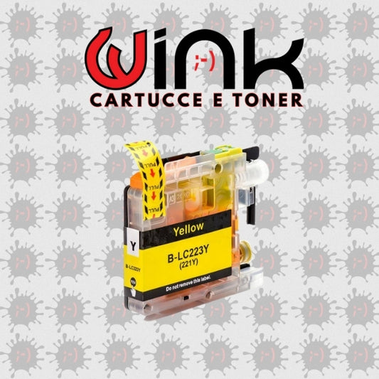 LC223Y 10ML GIALLO Compatibile J4620, 4420,J4625,J5625,J4120,J5320,J5720- 1K