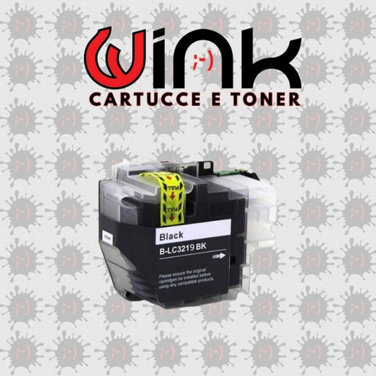 LC3219XLBK - 3K Cartuccia inkjet di ricambio Nero per Brother Mfc J5330DW, J5730DW, J5930DW, J6530DW, J6930DW. Compatibile con LC - 3219XLBK. Codice Cartuccia LC - 3219XLBK.