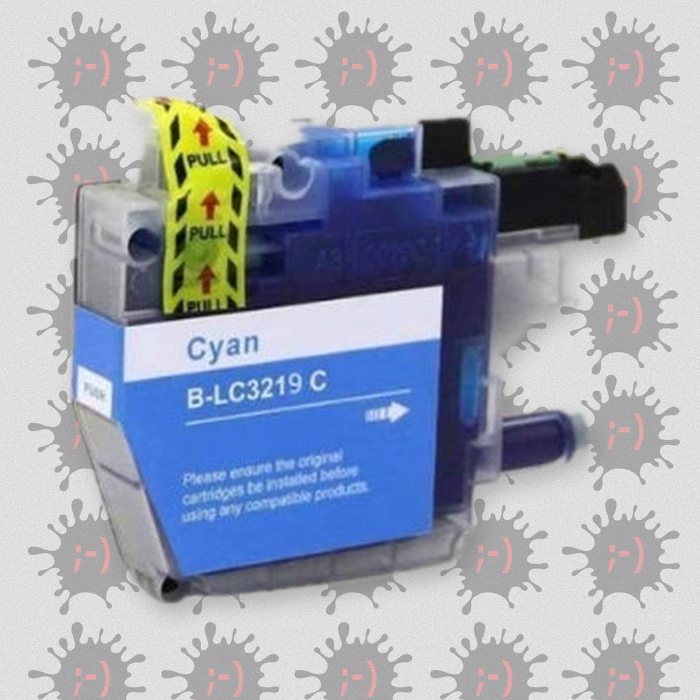LC3219XLC - Cartuccia inkjet di ricambio Ciano per Brother Mfc J5330DW, J5730DW, J5930DW, J6530DW, J6930DW. Compatibile 