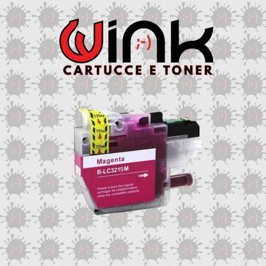 LC3219XLM - Cartuccia inkjet di ricambio Magenta per Brother Mfc J5330DW, J5730DW, J5930DW, J6530DW, J6930DW. Compatibile con LC - 3219XLM. Codice Cartuccia LC - 3219XLM.