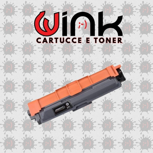 TN241BK 2.5K -Toner di Ricambio Nero per Brother DCP 9020CDW, HL 3140CW, MFC 9140CDN. Stampa fino a 2.500 pagine al 5% di copertura.