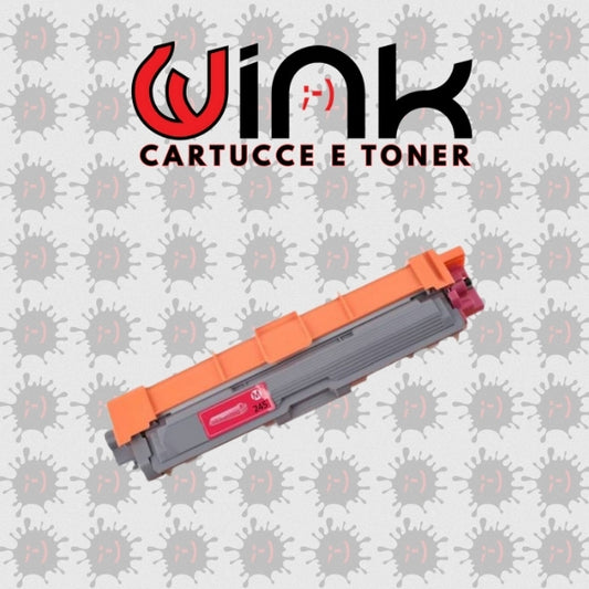 TN245M 1.8K - Toner di ricambio MAGENTA per Brother DCP 9020CDW, HL 3140CW, MFC 9140CDN. Stampa fino a 2.500 pagine al 5% di copertura.