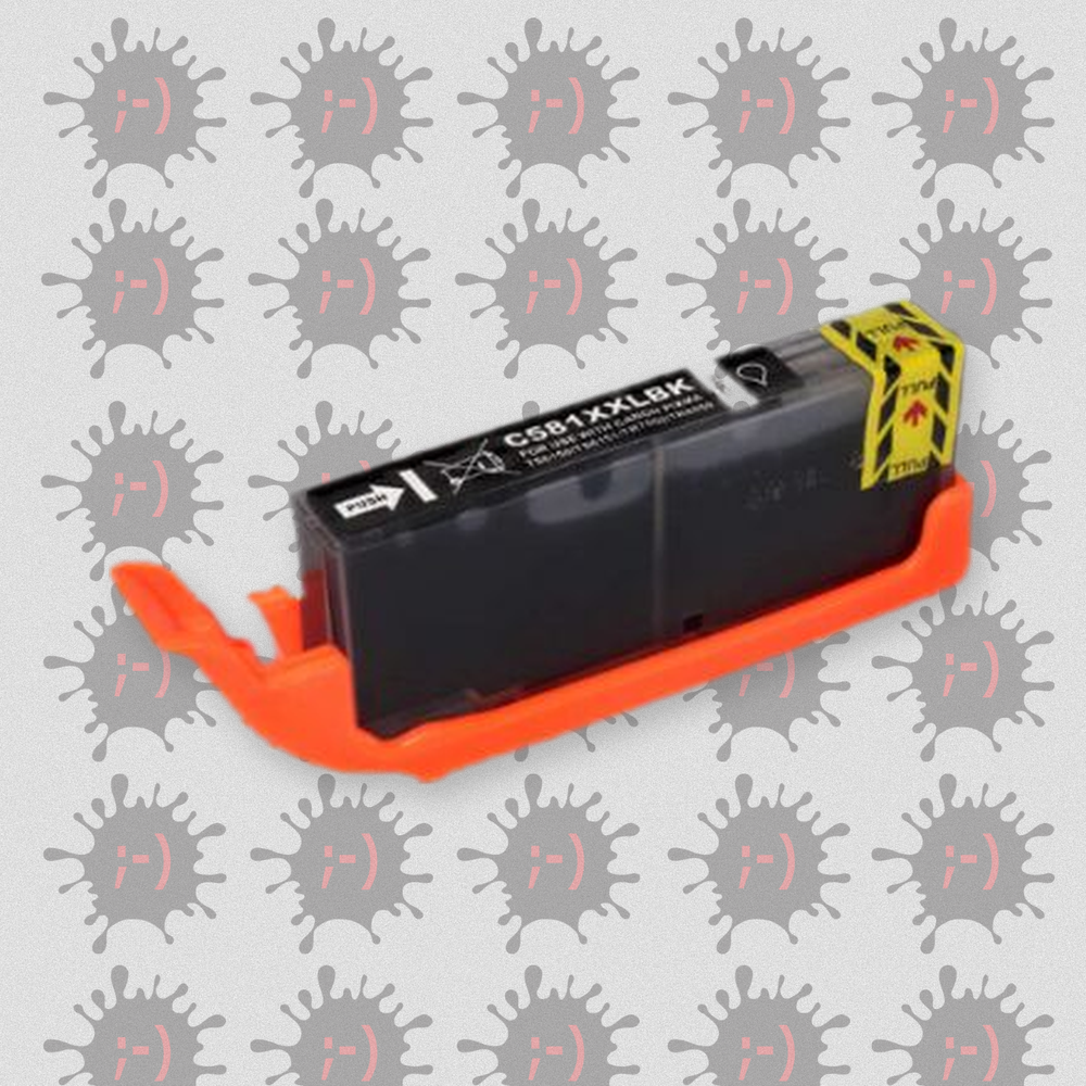 581XXL BK 12ML Cartuccia inkjet CLI - 581XL BK colore black COMPTIBILE per Canon PIXMA TS6150 - TS6151 - TS8150 - TS8151