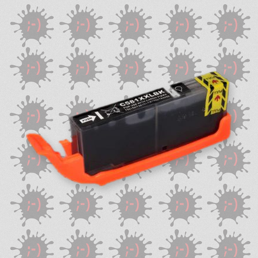 581XXL BK 12ML Cartuccia inkjet CLI - 581XL BK colore black COMPTIBILE per Canon PIXMA TS6150 - TS6151 - TS8150 - TS8151