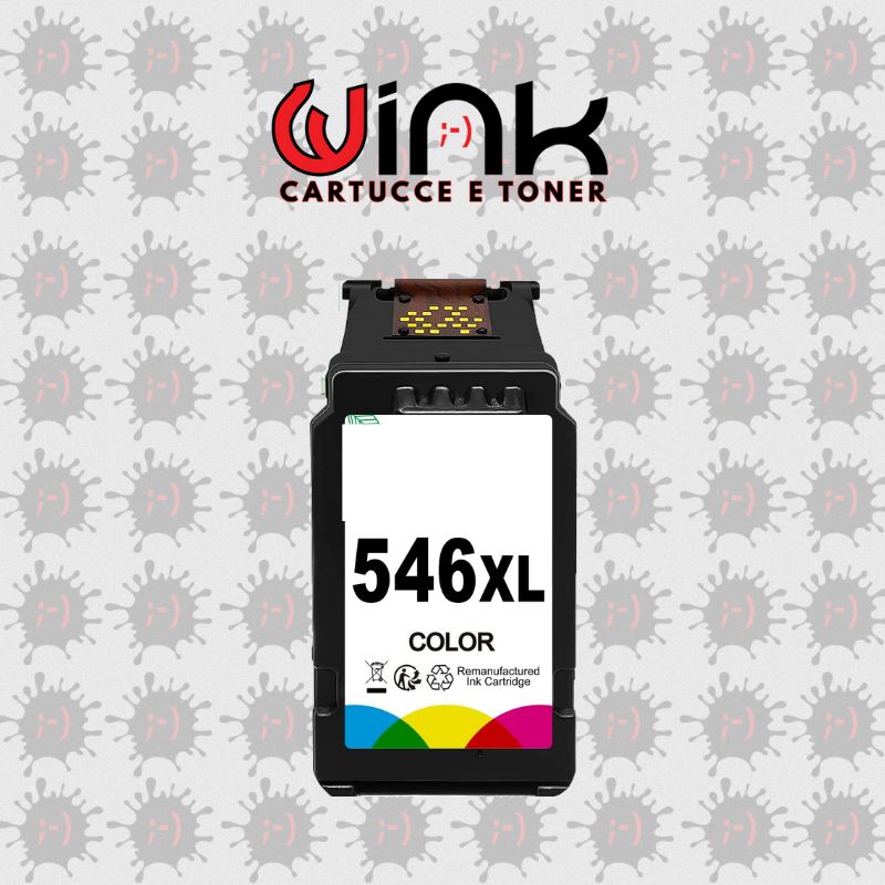 CL546XL12ML CARTUCCIA COMPATIBILE INCHIOSTRO COLORE PER PIXMA MG 2450 (12ml) 1P