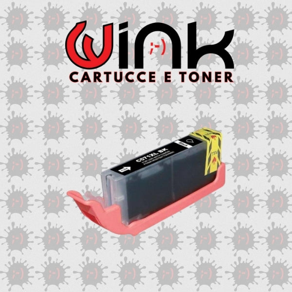 571XLBK 11ML BLACK Compatibile for Canon Pixma MG6850, MG6851, MG6852, MG6853, MG7750, MG7751, MG5750, MG5751, MG5752, MG5753.