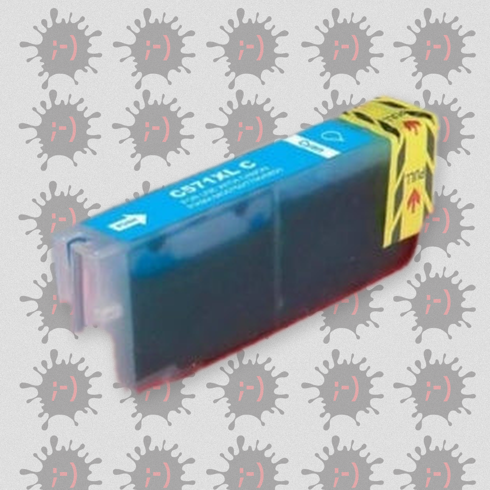 571XLC 11ML CIANO Compatibile for Canon Pixma MG6850, MG6851, MG6852, MG6853, MG7750, MG7751, MG5750, MG5751, MG5752, MG