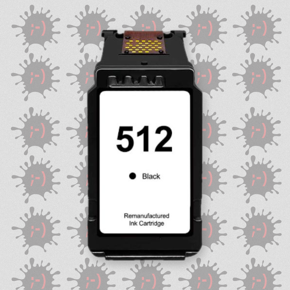 PG512 16ml - Cartuccia rigenerata inkjet Nero per Canon Pixma MP 240, MP 260, MP 480, MX 330, MX 320. Compatibile con 29