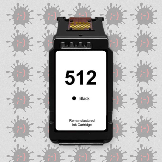 PG512 16ml - Cartuccia rigenerata inkjet Nero per Canon Pixma MP 240, MP 260, MP 480, MX 330, MX 320. Compatibile con 29