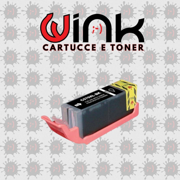 570XLBK 24ML Black Compatibile for Canon Pixma MG6850, MG6851, MG6852, MG6853, MG7750, MG7751, MG5750, MG5751, MG5752, MG5753.