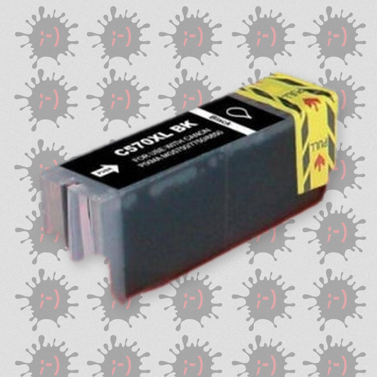 570XLBK 24ML Black Compatibile for Canon Pixma MG6850, MG6851, MG6852, MG6853, MG7750, MG7751, MG5750, MG5751, MG5752, M