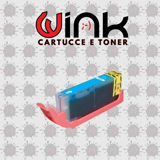 526C 10ml - Cartuccia inkjet Compatibile Ciano CON CHIP per Canon Pixma IP 4850, MG 5150, MG 5250, MG 6150, MG 8150. Compatibile con 4541B001. Codice Cartuccia CLI - 526C.