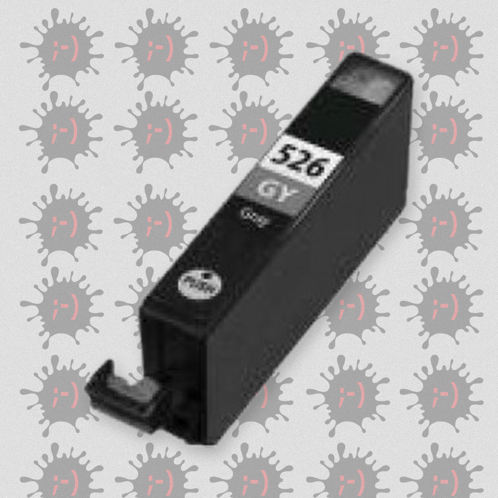 526GY 10ml - Cartuccia inkjet Compatibile Grigio CON CHIP per Canon Pixma MG 6150, MG 8150. Compatibile con 4544B001. Co