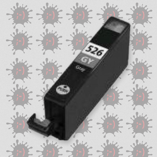 526GY 10ml - Cartuccia inkjet Compatibile Grigio CON CHIP per Canon Pixma MG 6150, MG 8150. Compatibile con 4544B001. Co