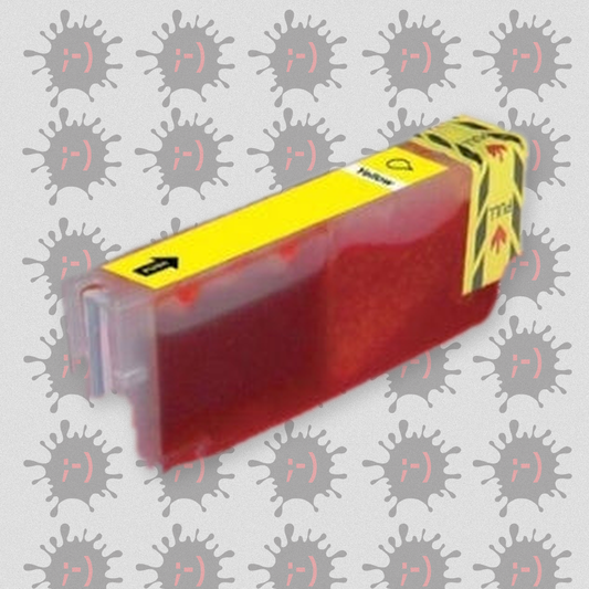 521Y 10ml - Cartuccia inkjet Con Chip Compatibile Giallo per Canon Pixma MP 540, MP 620, MP 630, MP 980, IP 3600. Compat