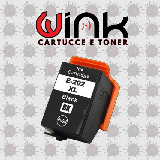 202XLBK 24ML- BLACK COMPATIBILE per Epson MULTIFUNZIONE EXPRESSION PREMIUM XP6000 - XP6005. Compatibile con C13T02G14020.